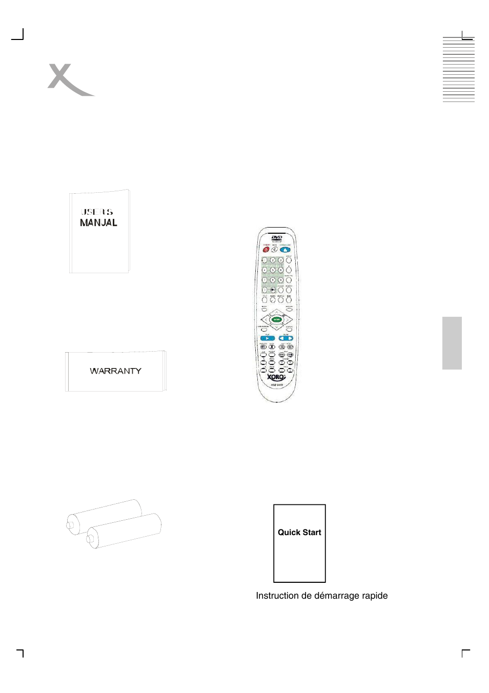 Mesures de sécurité pour équipement | Xoro HSD 8410 User Manual | Page 160 / 201