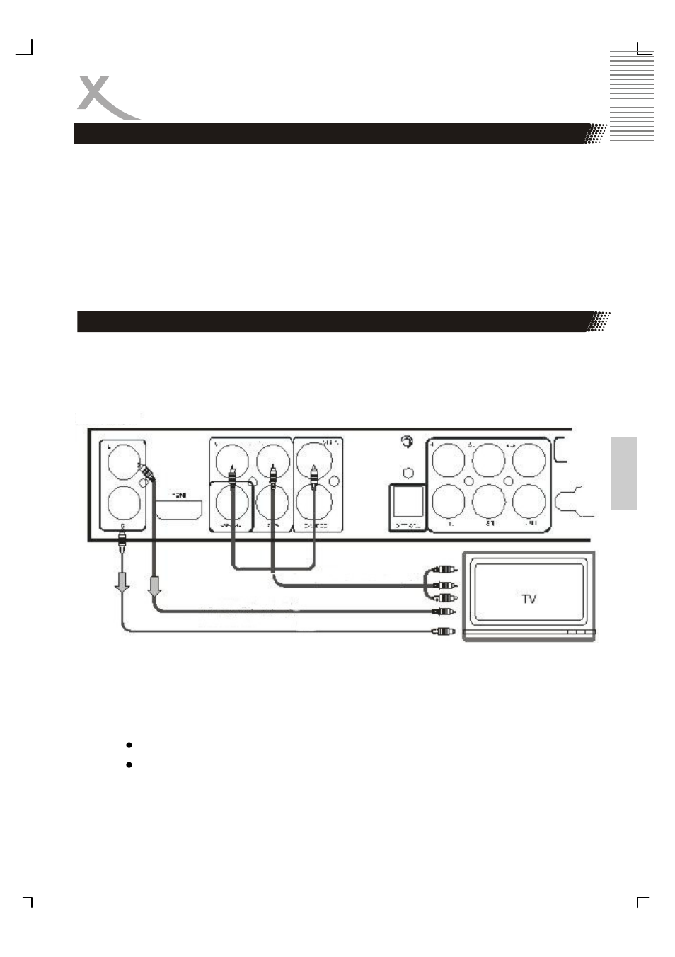 Branchements de base | Xoro HSD 8410 User Manual | Page 164 / 201