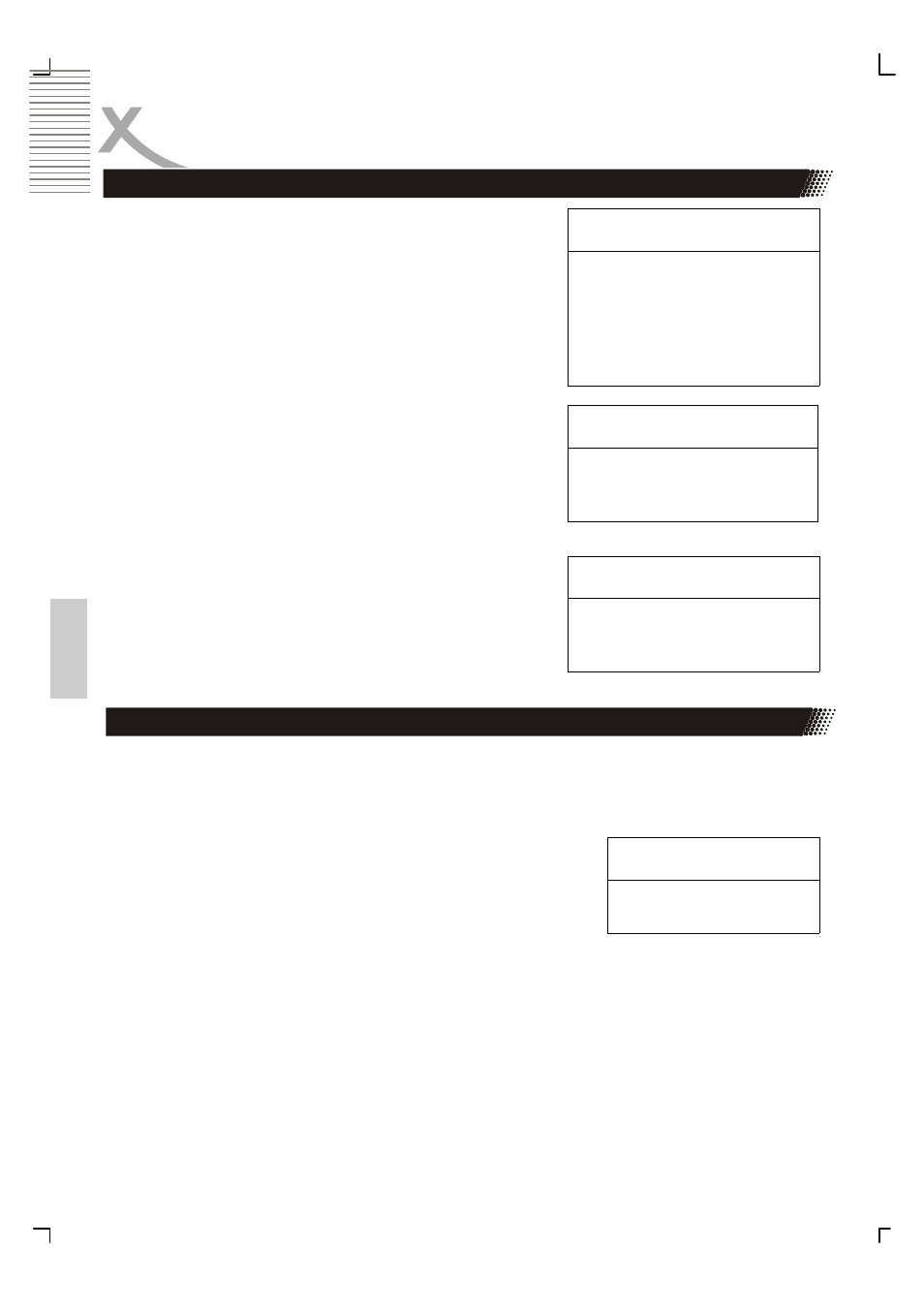 Réglages initiaux, Menu langues, Menu vidéo | Xoro HSD 8410 User Manual | Page 185 / 201