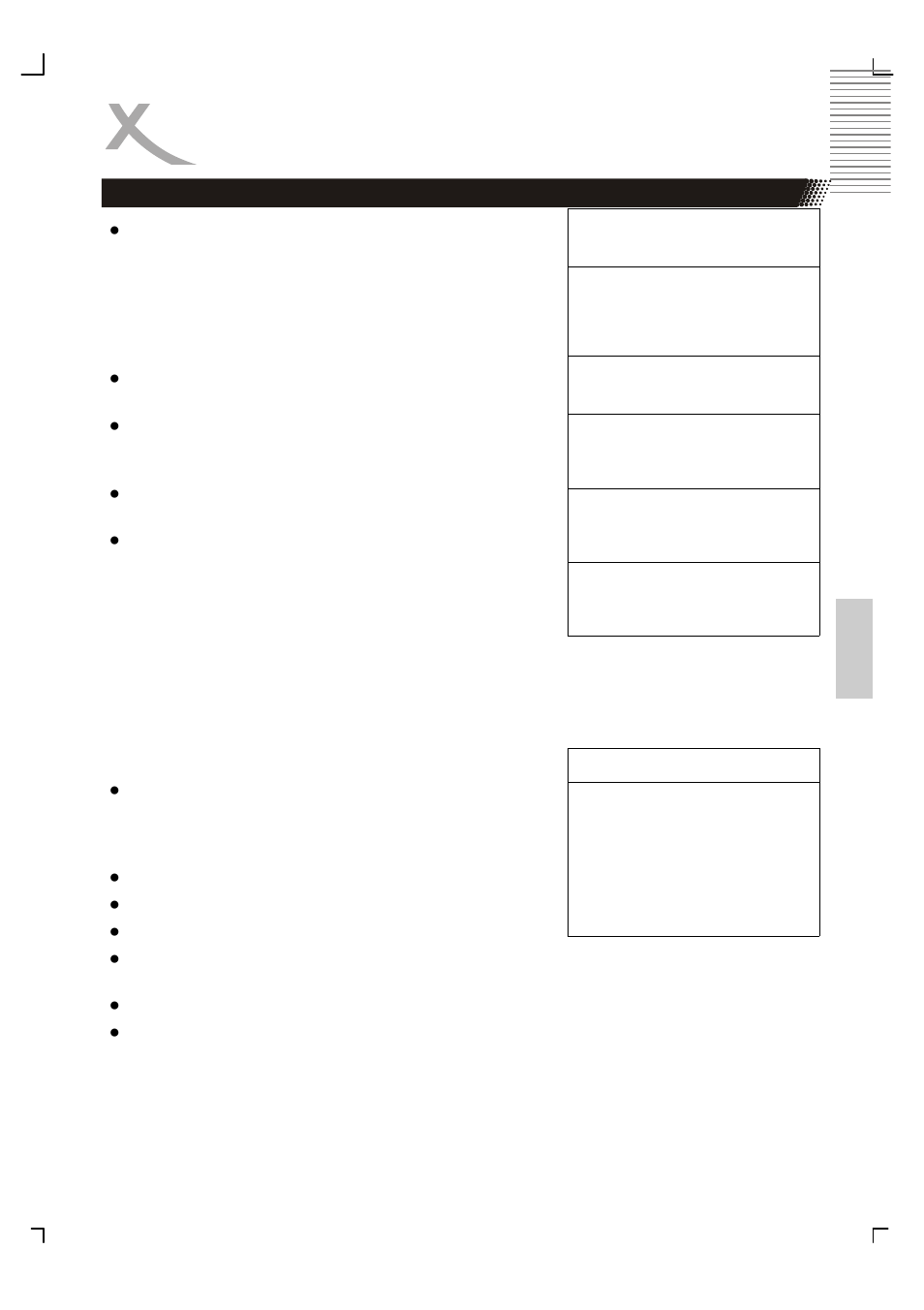 Réglages initiaux | Xoro HSD 8410 User Manual | Page 188 / 201
