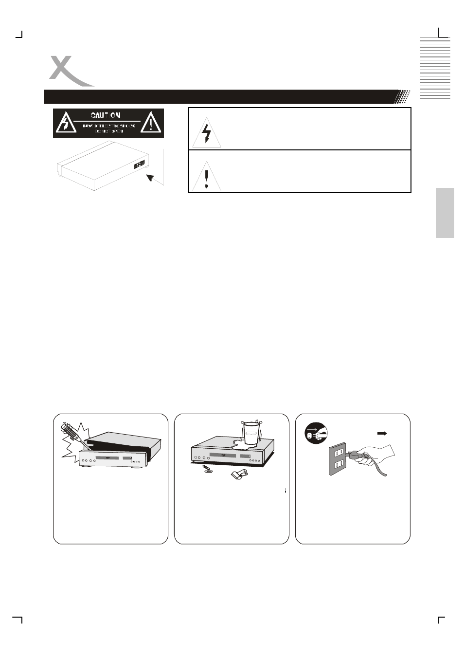 Safety precautions | Xoro HSD 8410 User Manual | Page 56 / 201