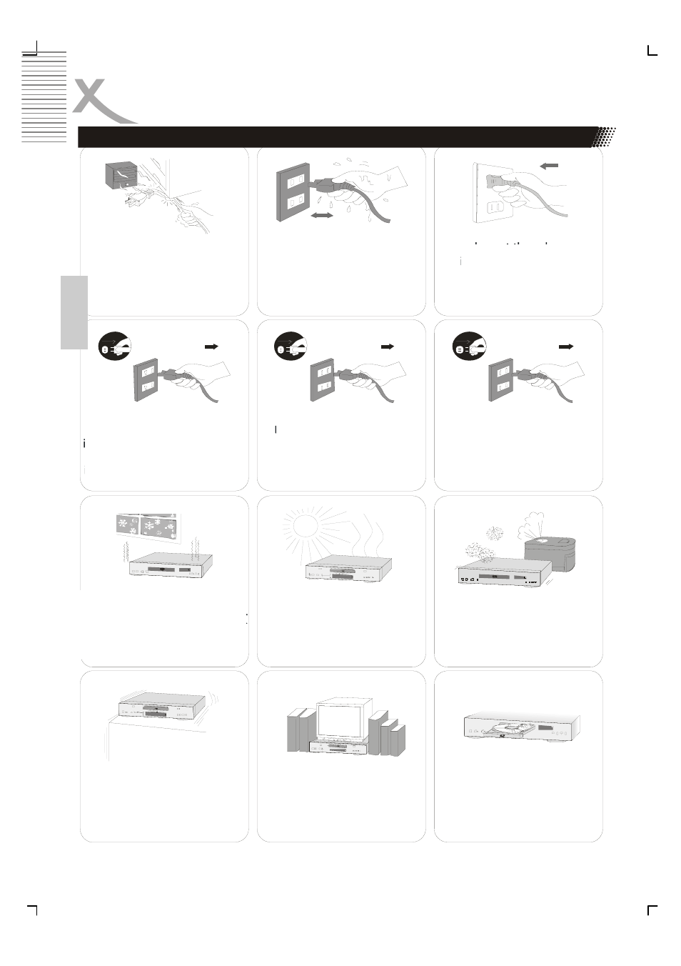 Safety precautions | Xoro HSD 8410 User Manual | Page 57 / 201