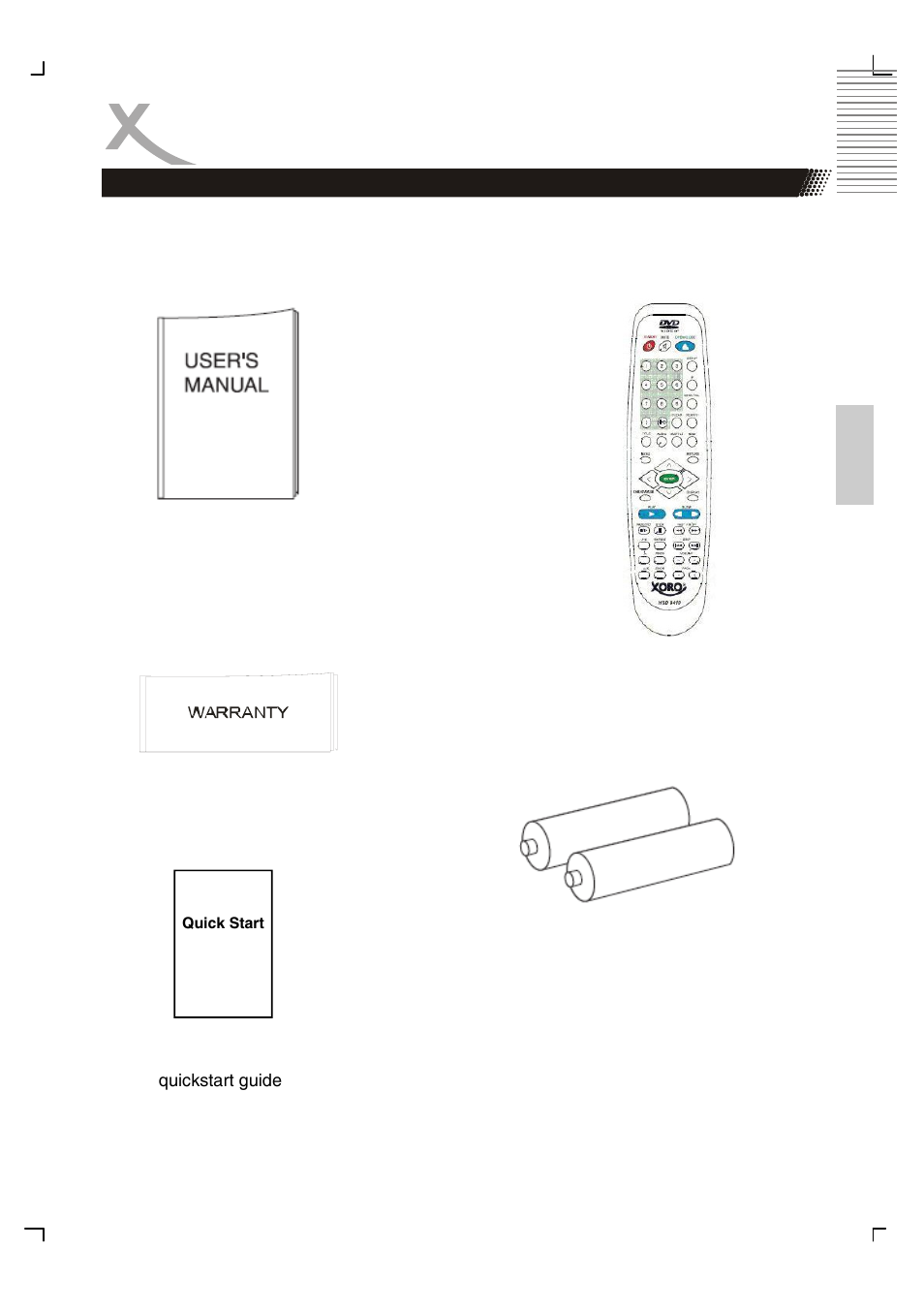 Accessories | Xoro HSD 8410 User Manual | Page 60 / 201