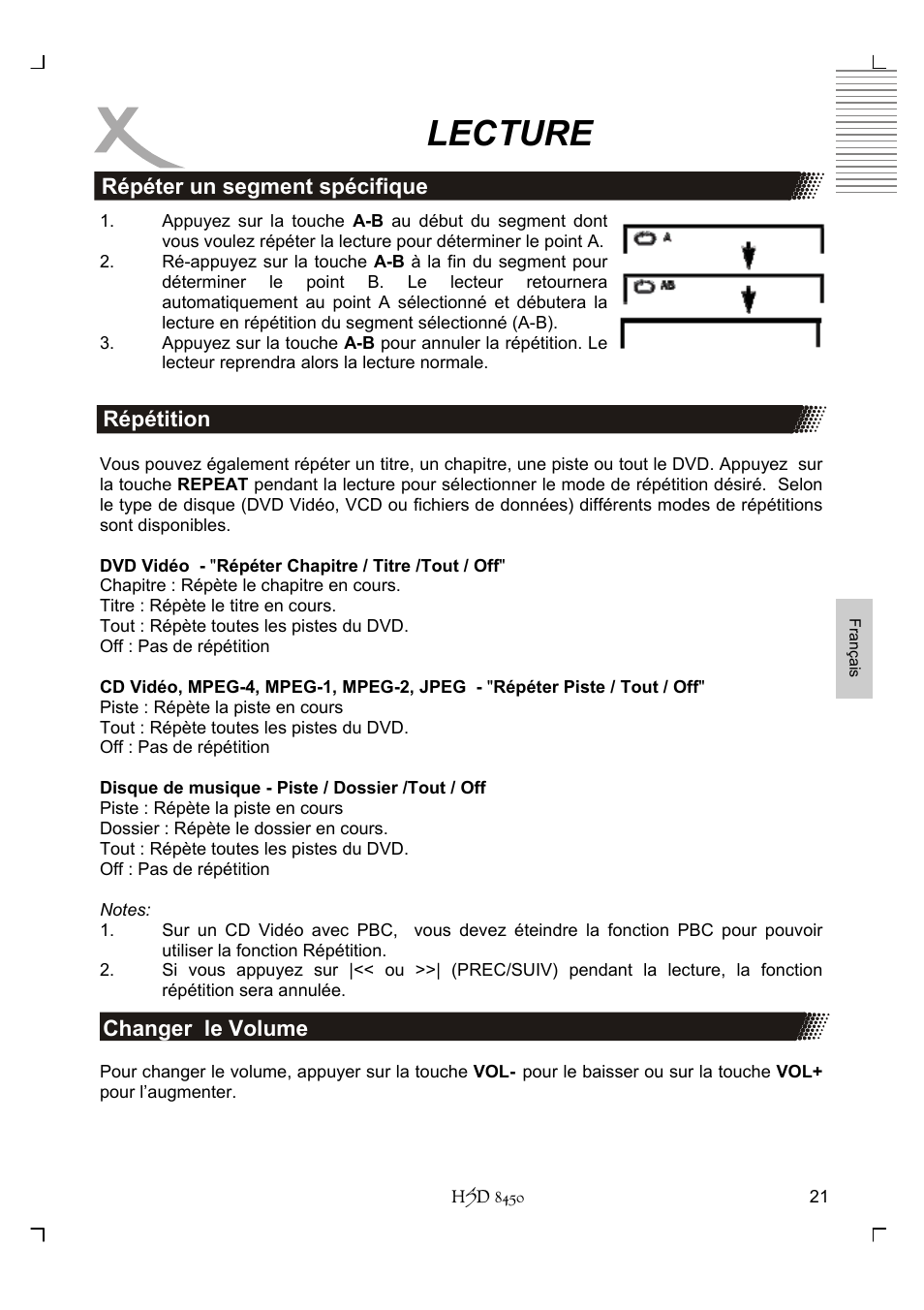 Lecture | Xoro HSD 8450 User Manual | Page 177 / 262