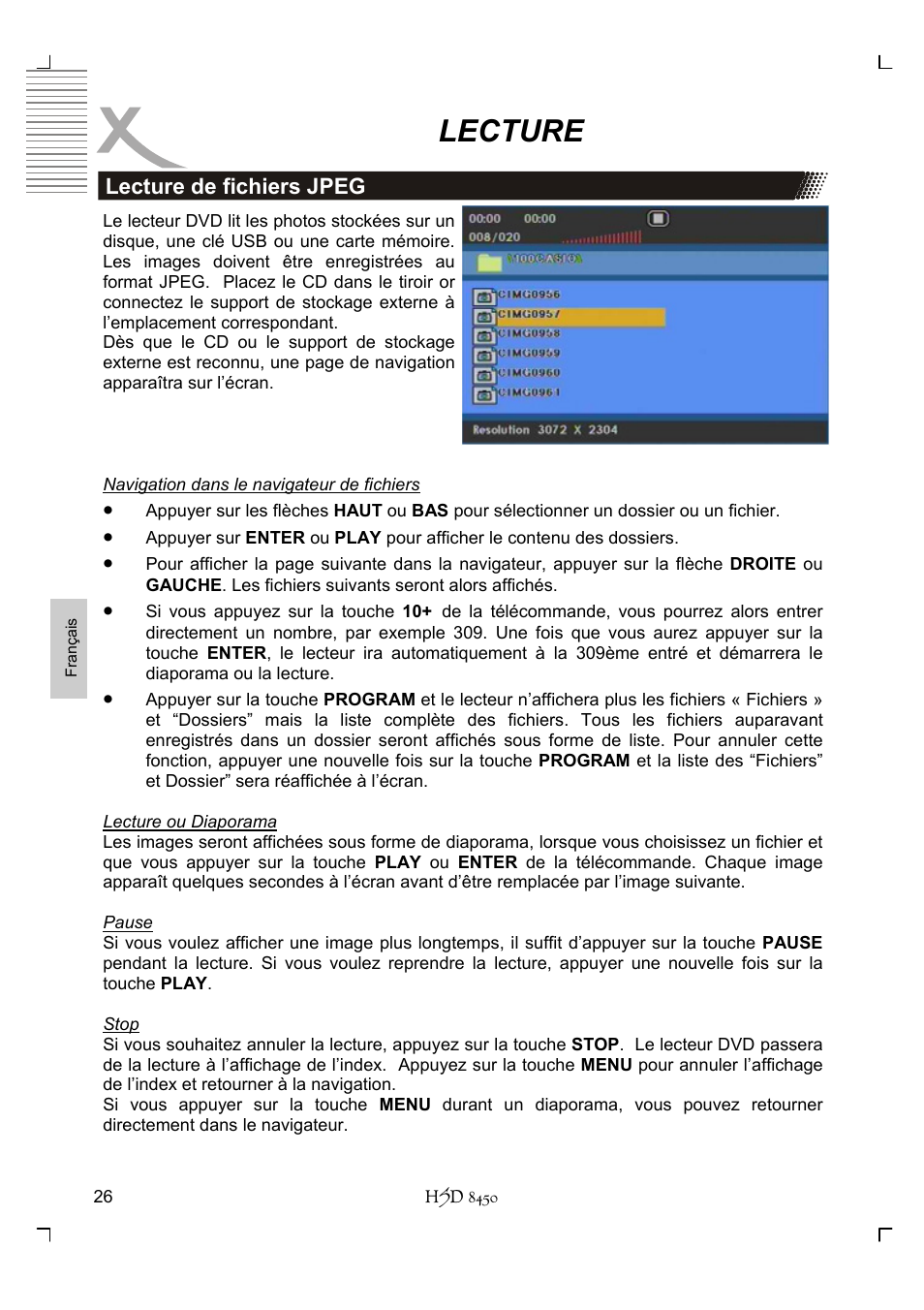 Lecture | Xoro HSD 8450 User Manual | Page 182 / 262