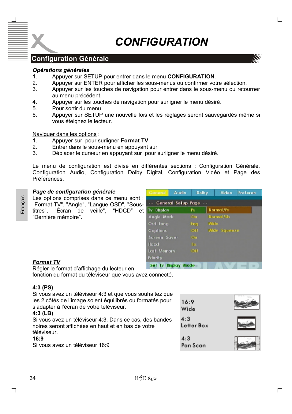 Configuration | Xoro HSD 8450 User Manual | Page 190 / 262