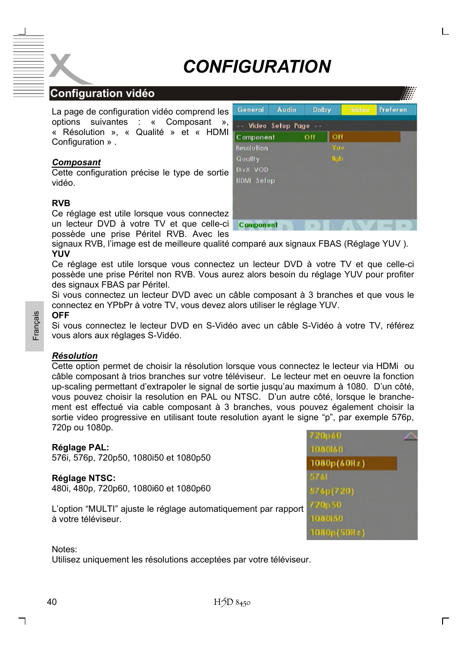 Configuration | Xoro HSD 8450 User Manual | Page 196 / 262