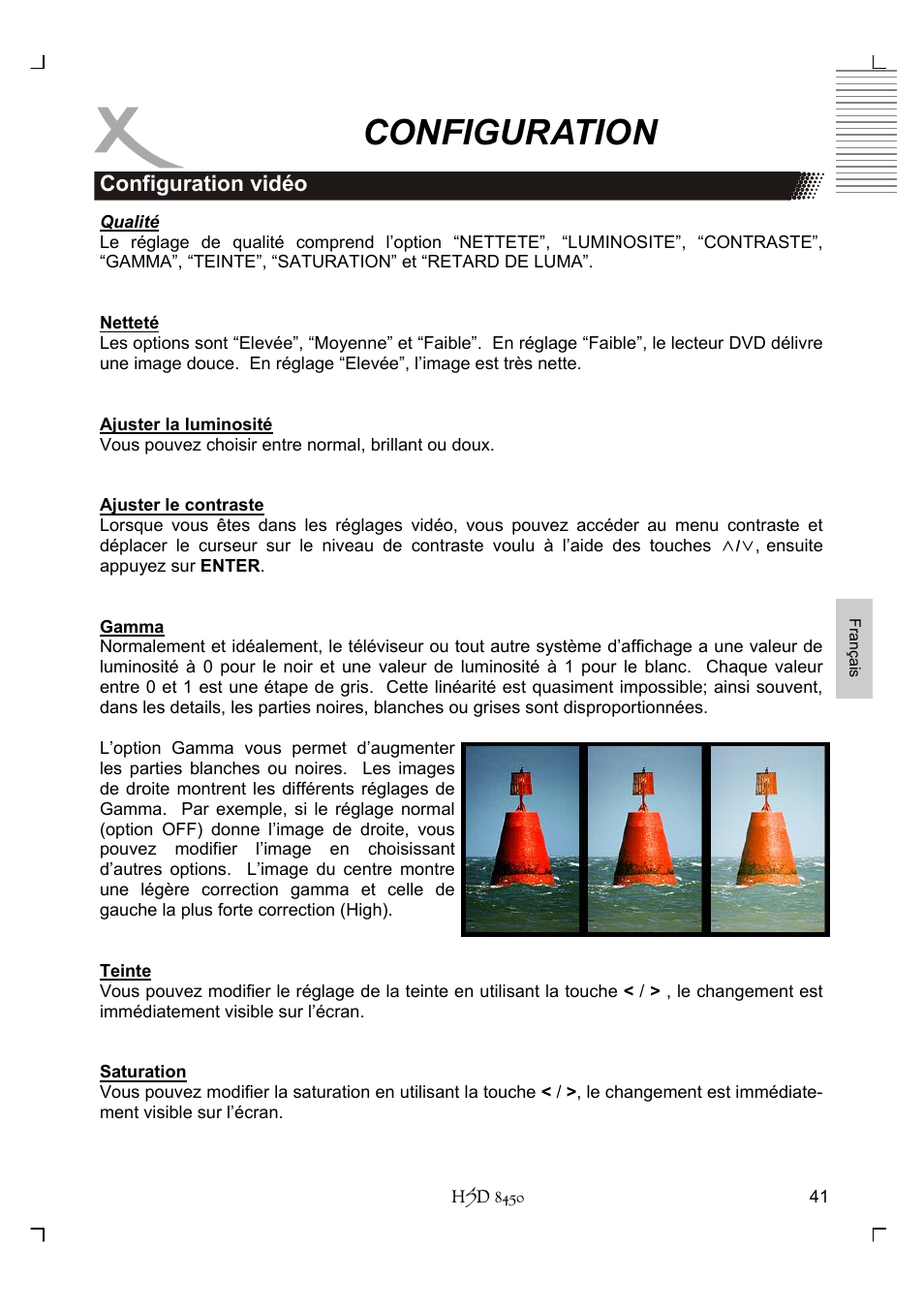 Configuration | Xoro HSD 8450 User Manual | Page 197 / 262