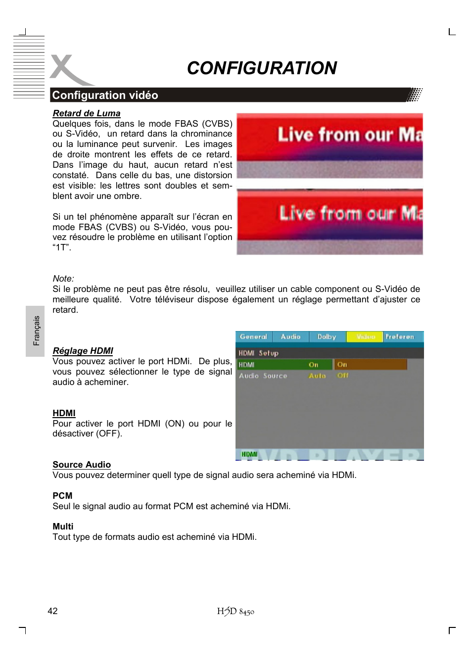 Configuration | Xoro HSD 8450 User Manual | Page 198 / 262