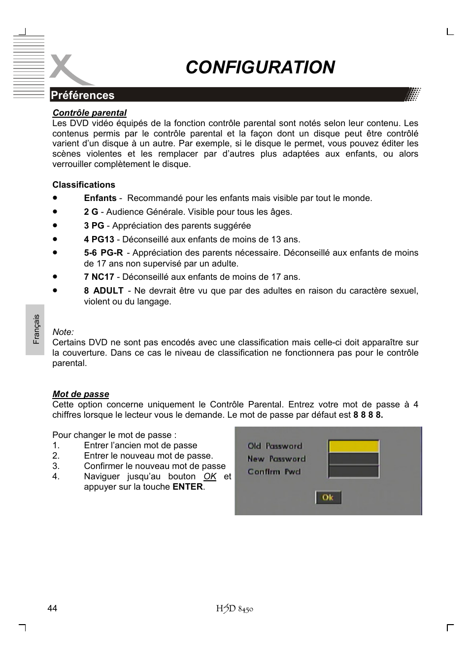 Configuration | Xoro HSD 8450 User Manual | Page 200 / 262