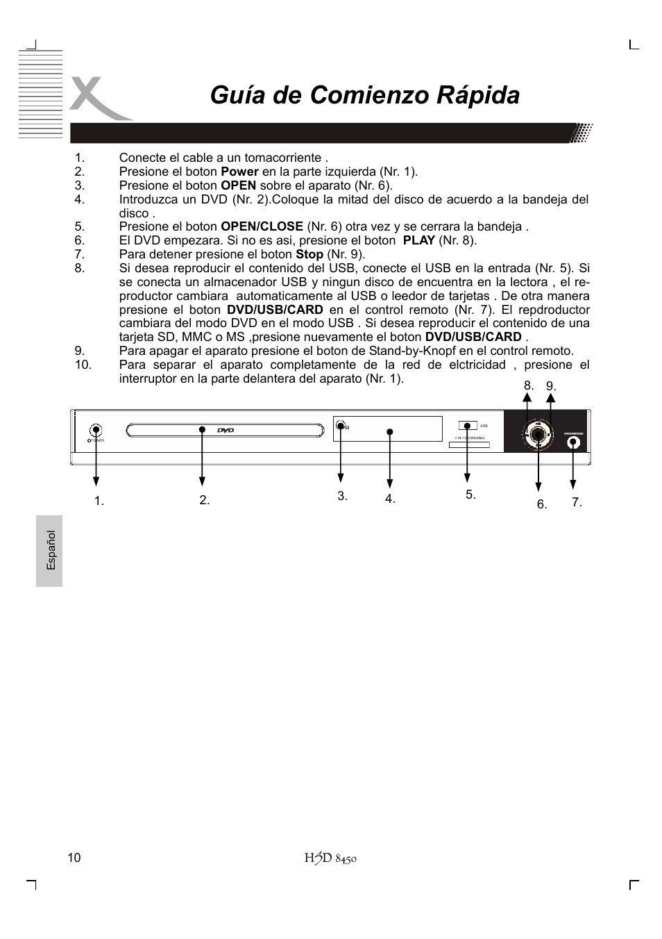 Guía de comienzo rápida | Xoro HSD 8450 User Manual | Page 218 / 262