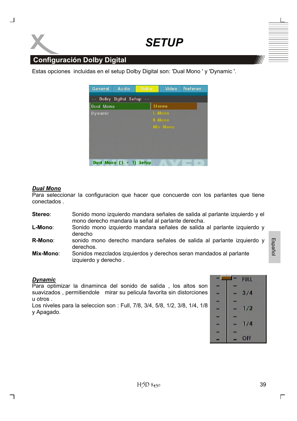 Setup | Xoro HSD 8450 User Manual | Page 247 / 262