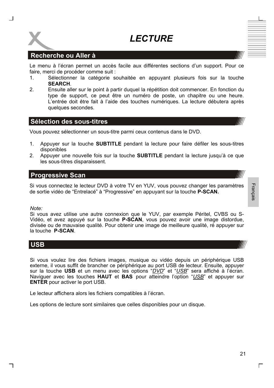 Lecture | Xoro HSD 2220 User Manual | Page 151 / 220