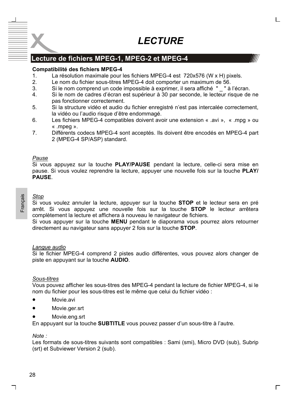 Lecture | Xoro HSD 2220 User Manual | Page 158 / 220