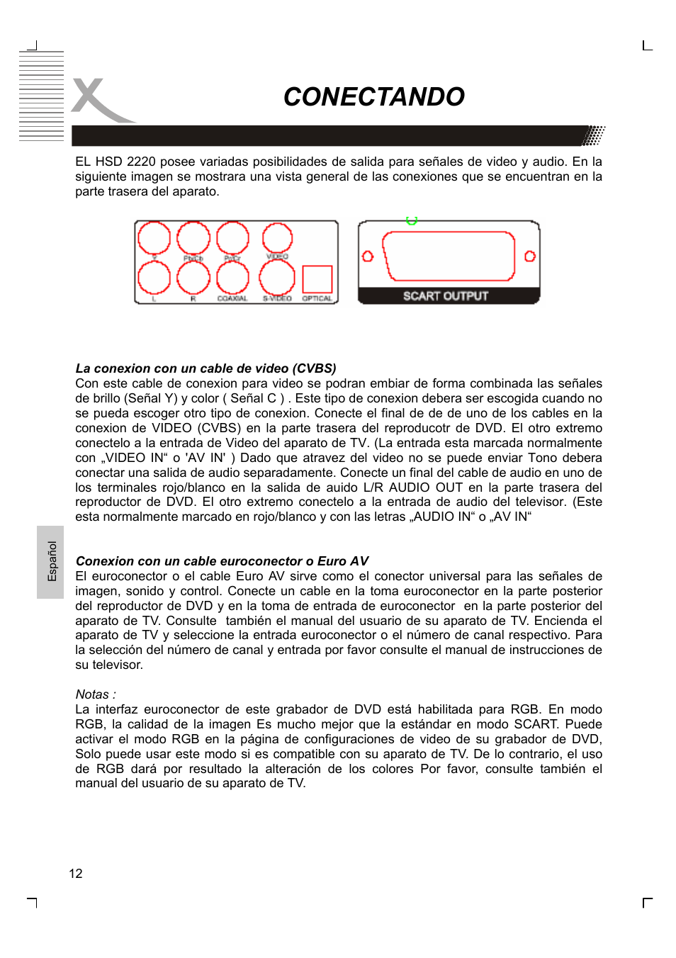 Conectando | Xoro HSD 2220 User Manual | Page 186 / 220