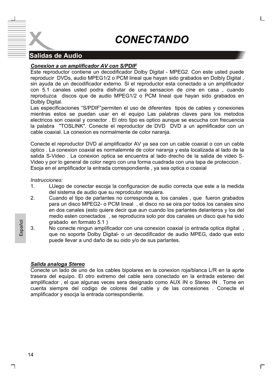 Conectando | Xoro HSD 2220 User Manual | Page 188 / 220