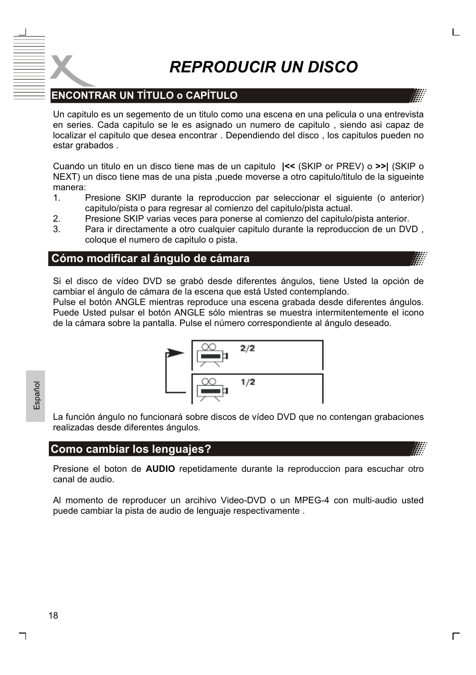 Reproducir un disco | Xoro HSD 2220 User Manual | Page 192 / 220