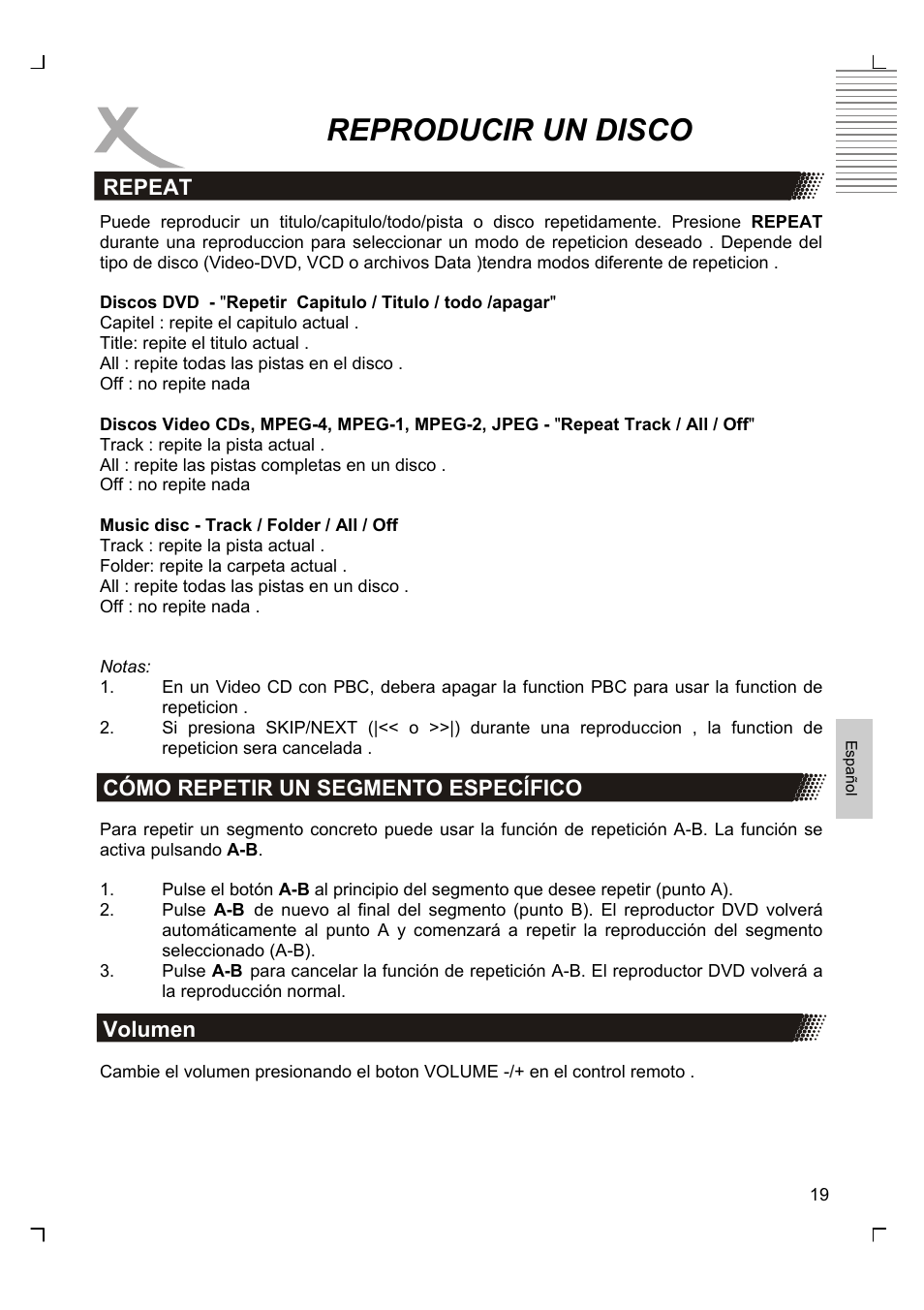 Reproducir un disco | Xoro HSD 2220 User Manual | Page 193 / 220