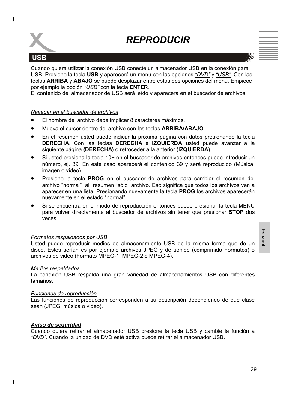 Reproducir | Xoro HSD 2220 User Manual | Page 203 / 220