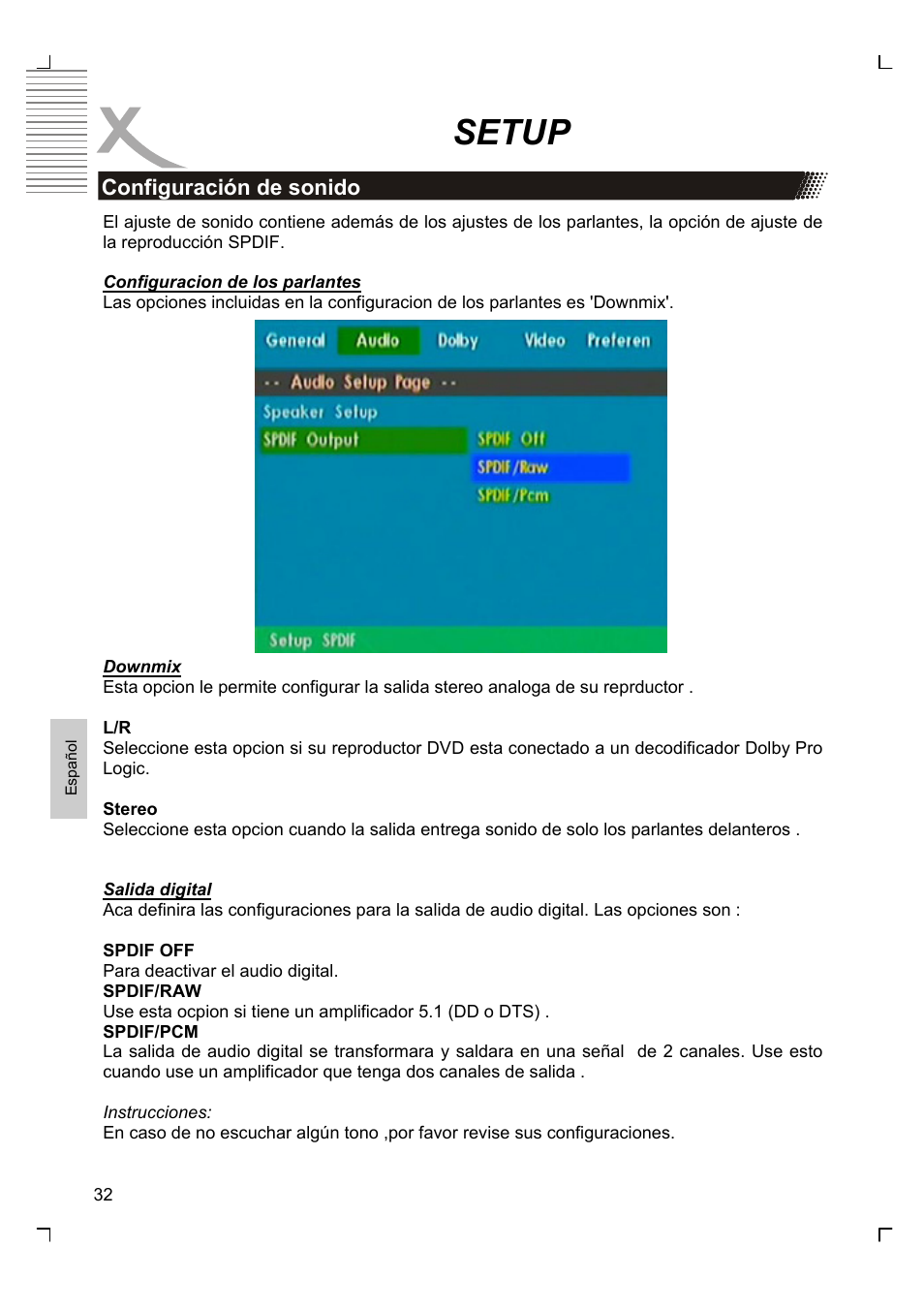 Setup | Xoro HSD 2220 User Manual | Page 206 / 220