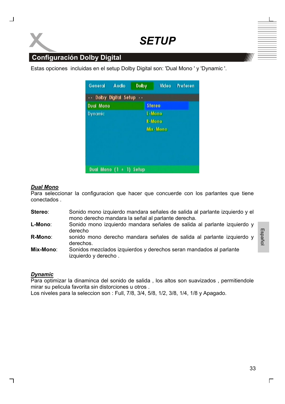 Setup | Xoro HSD 2220 User Manual | Page 207 / 220