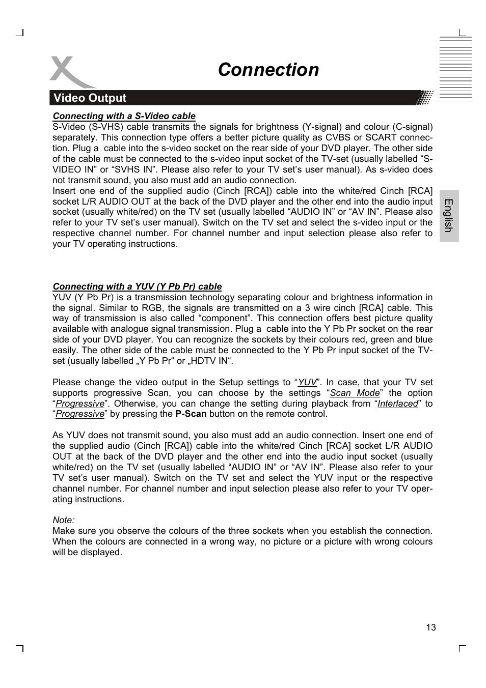 Connection | Xoro HSD 2220 User Manual | Page 57 / 220