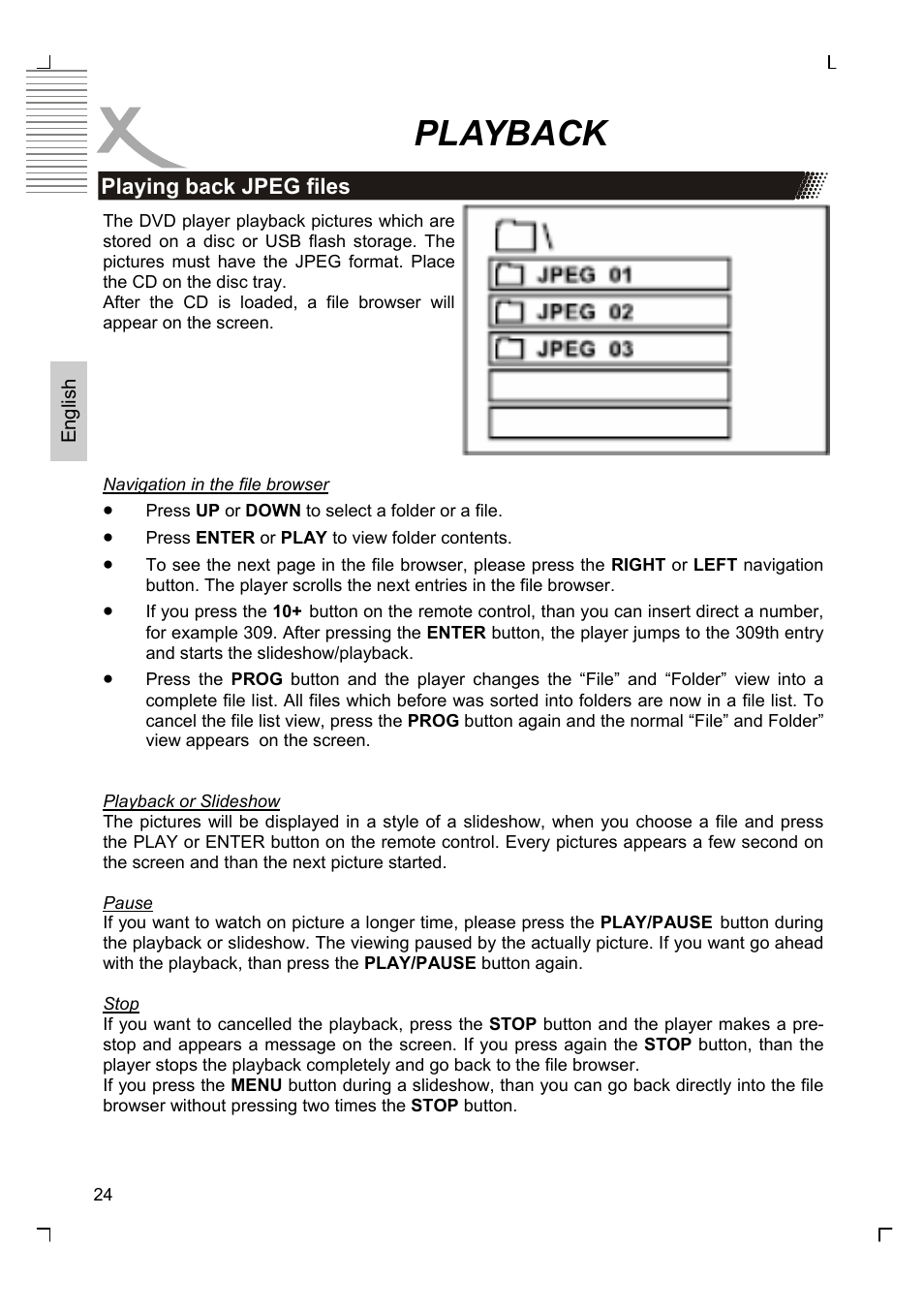 Playback | Xoro HSD 2220 User Manual | Page 68 / 220