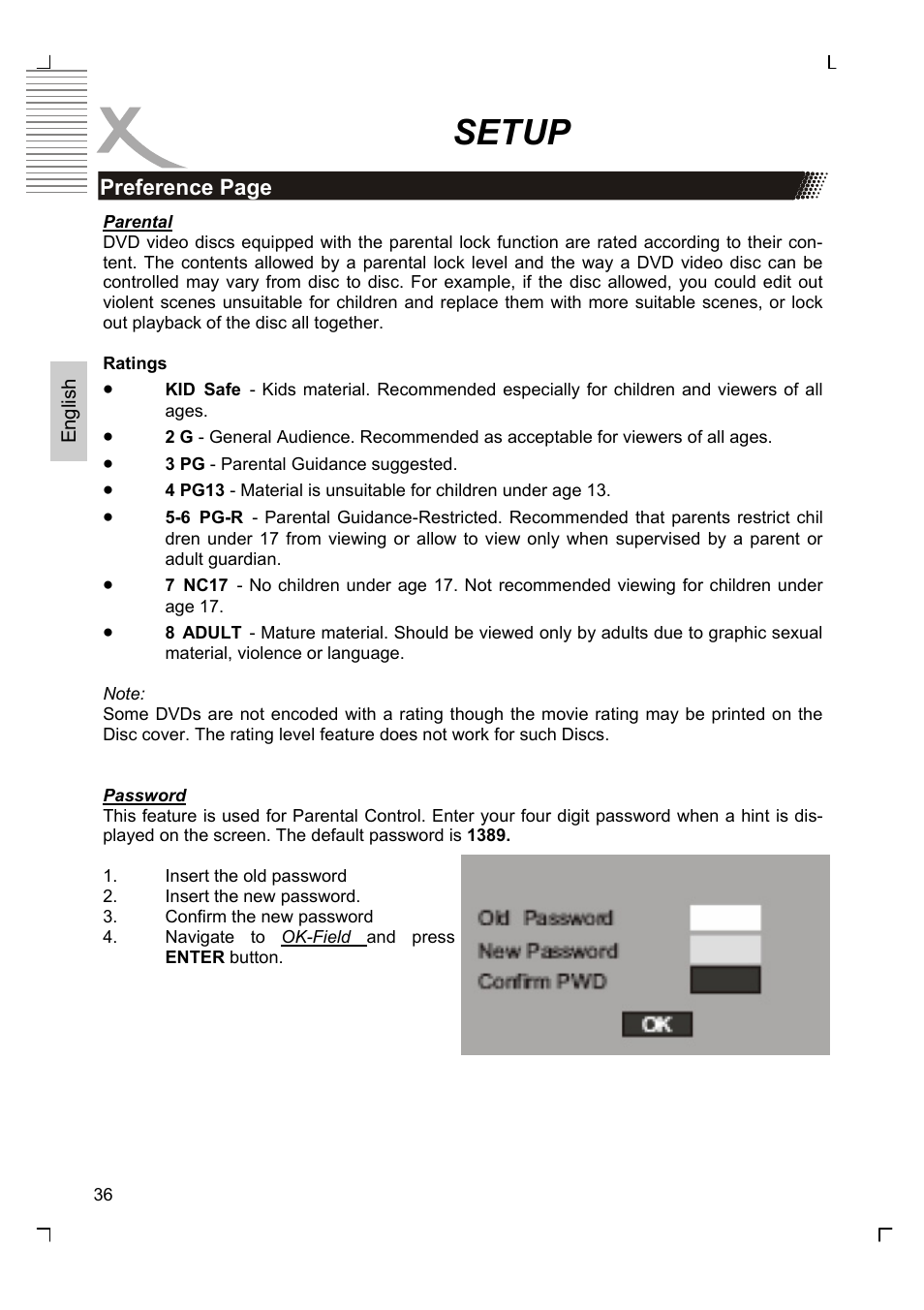 Setup | Xoro HSD 2220 User Manual | Page 80 / 220