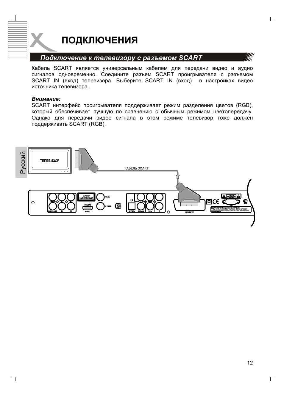 Подключения | Xoro HSD 8430 User Manual | Page 110 / 243