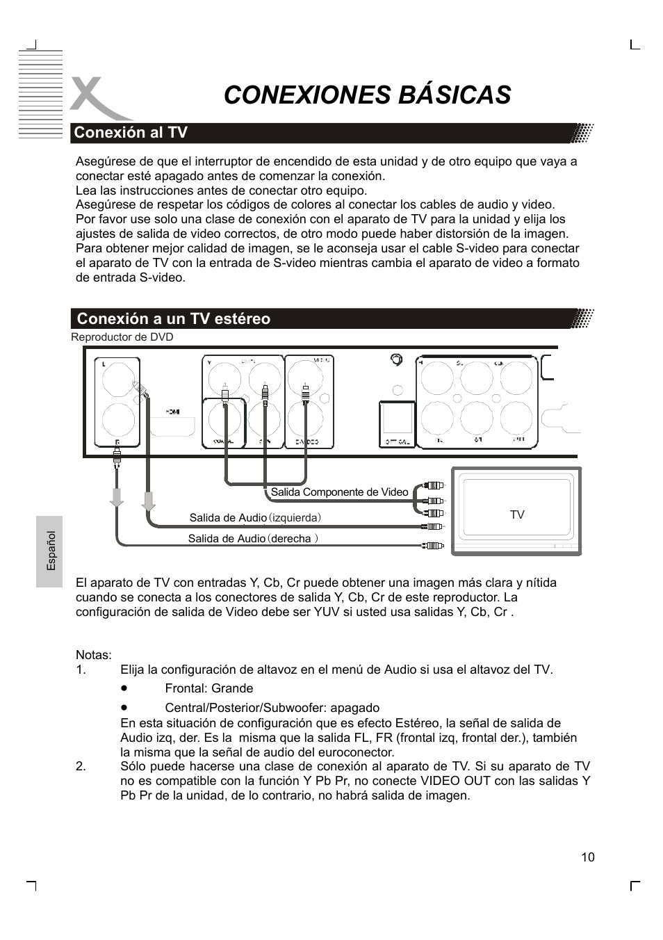 Conexiones básicas | Xoro HSD 8430 User Manual | Page 202 / 243