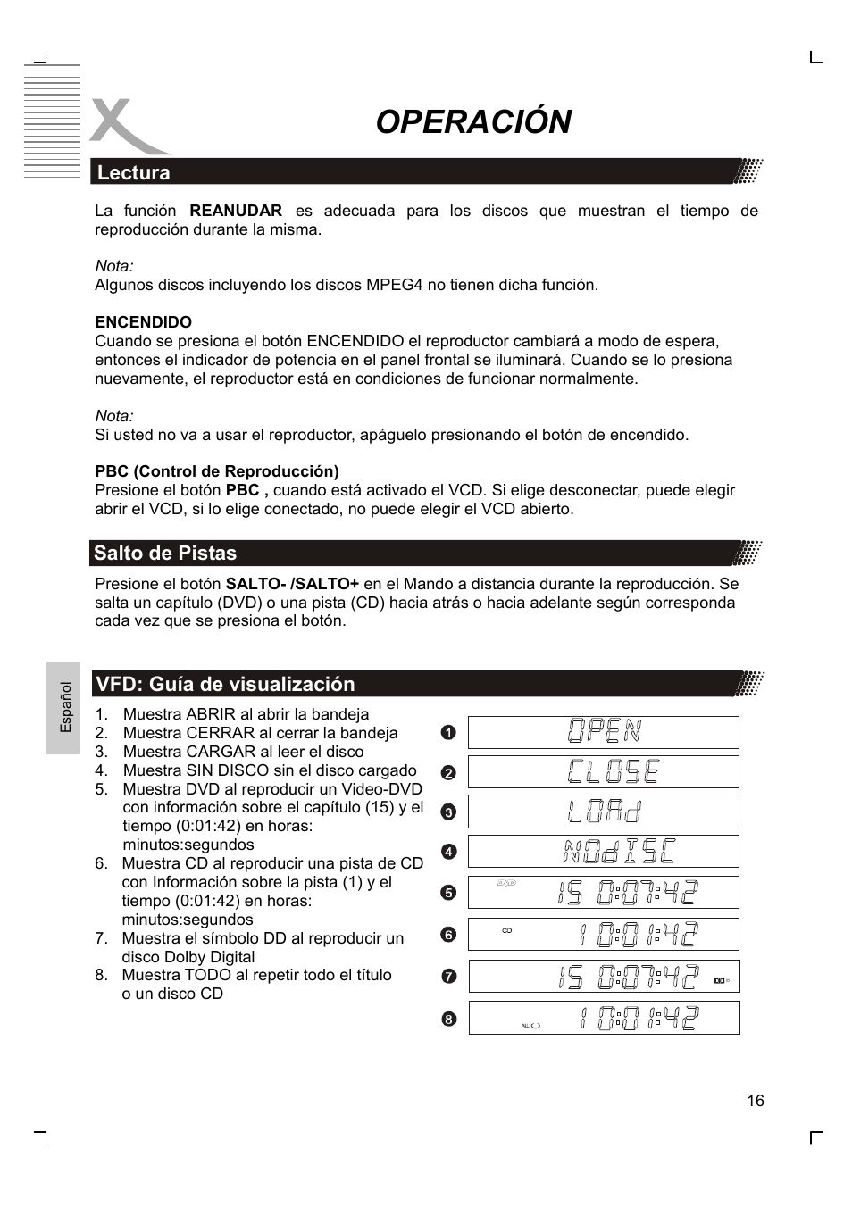 Operación | Xoro HSD 8430 User Manual | Page 208 / 243