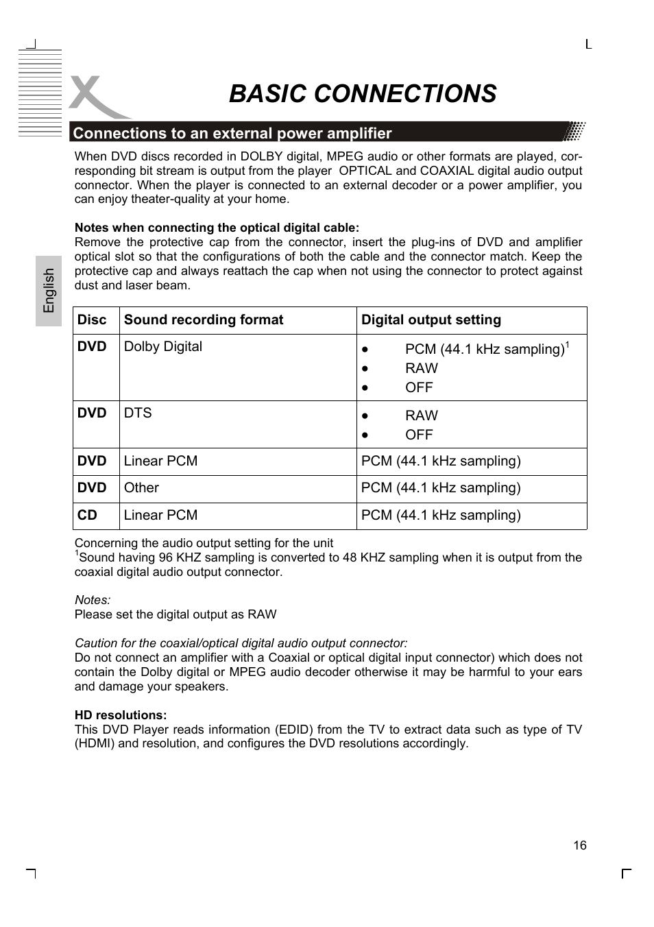 Basic connections | Xoro HSD 8430 User Manual | Page 66 / 243