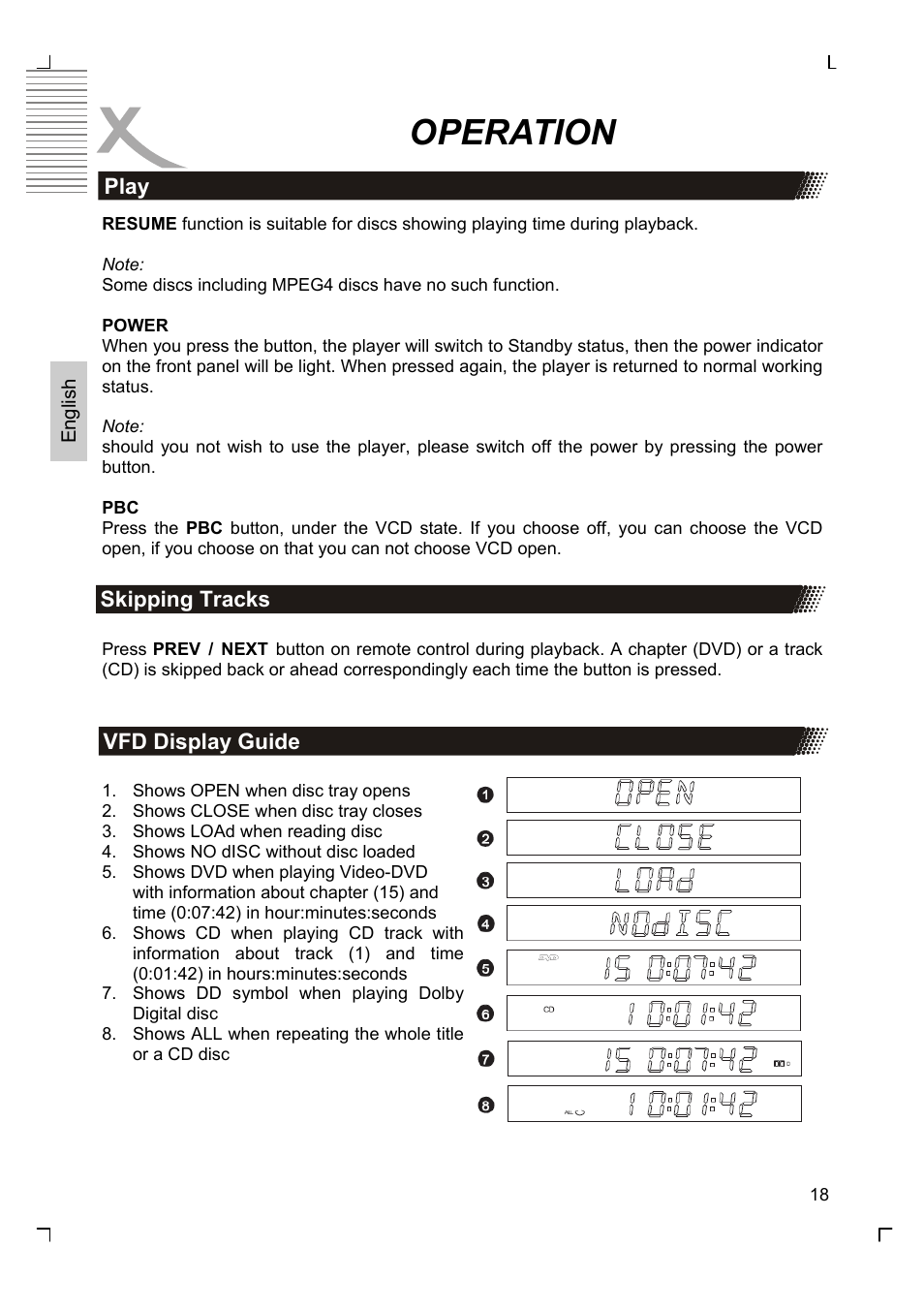 Operation | Xoro HSD 8430 User Manual | Page 68 / 243
