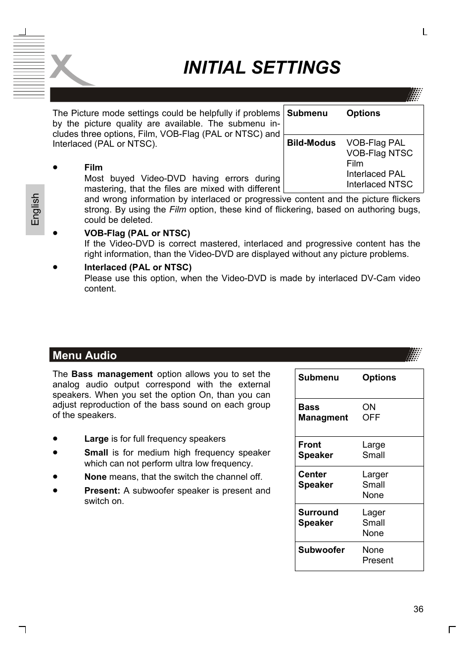 Initial settings | Xoro HSD 8430 User Manual | Page 86 / 243