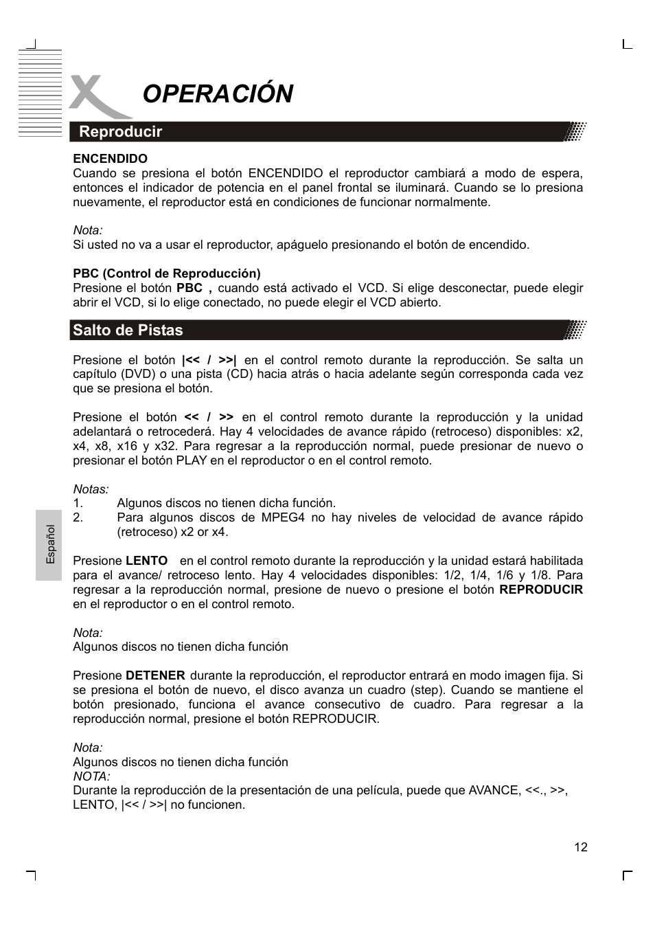 Operación | Xoro HSD 8420 User Manual | Page 144 / 170