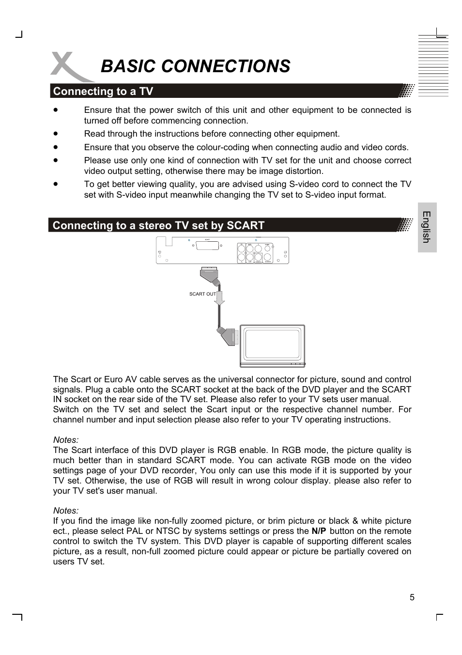 Basic connections | Xoro HSD 8420 User Manual | Page 41 / 170