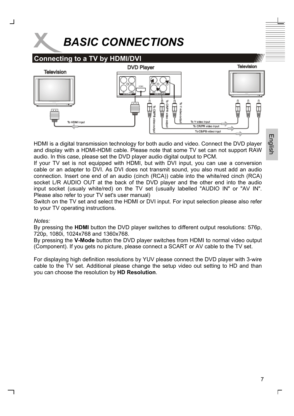 Basic connections | Xoro HSD 8420 User Manual | Page 43 / 170