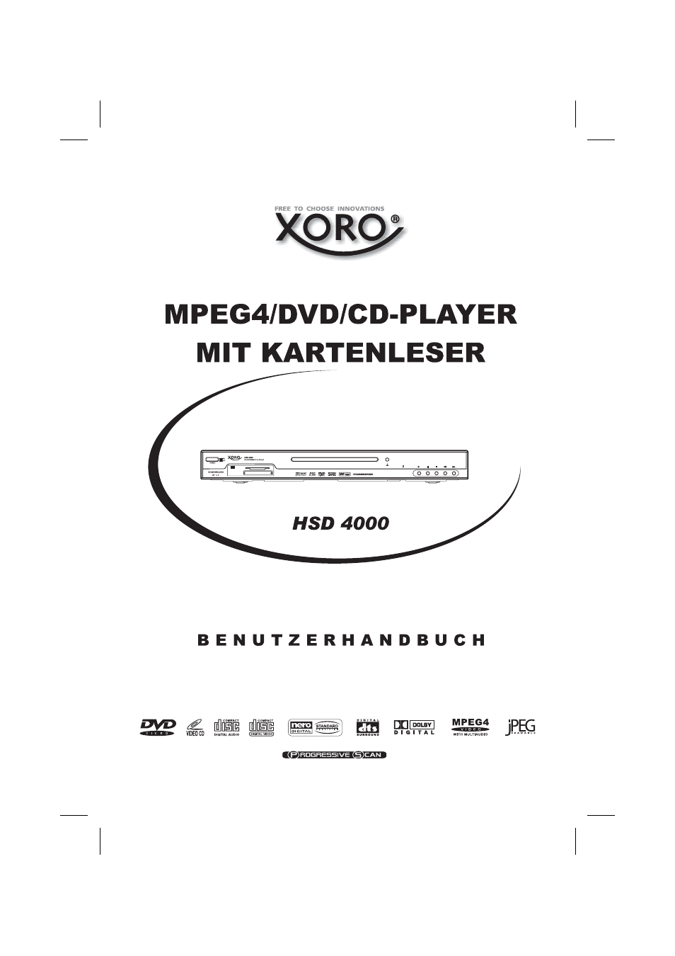 Xoro HSD 4000 User Manual | 164 pages