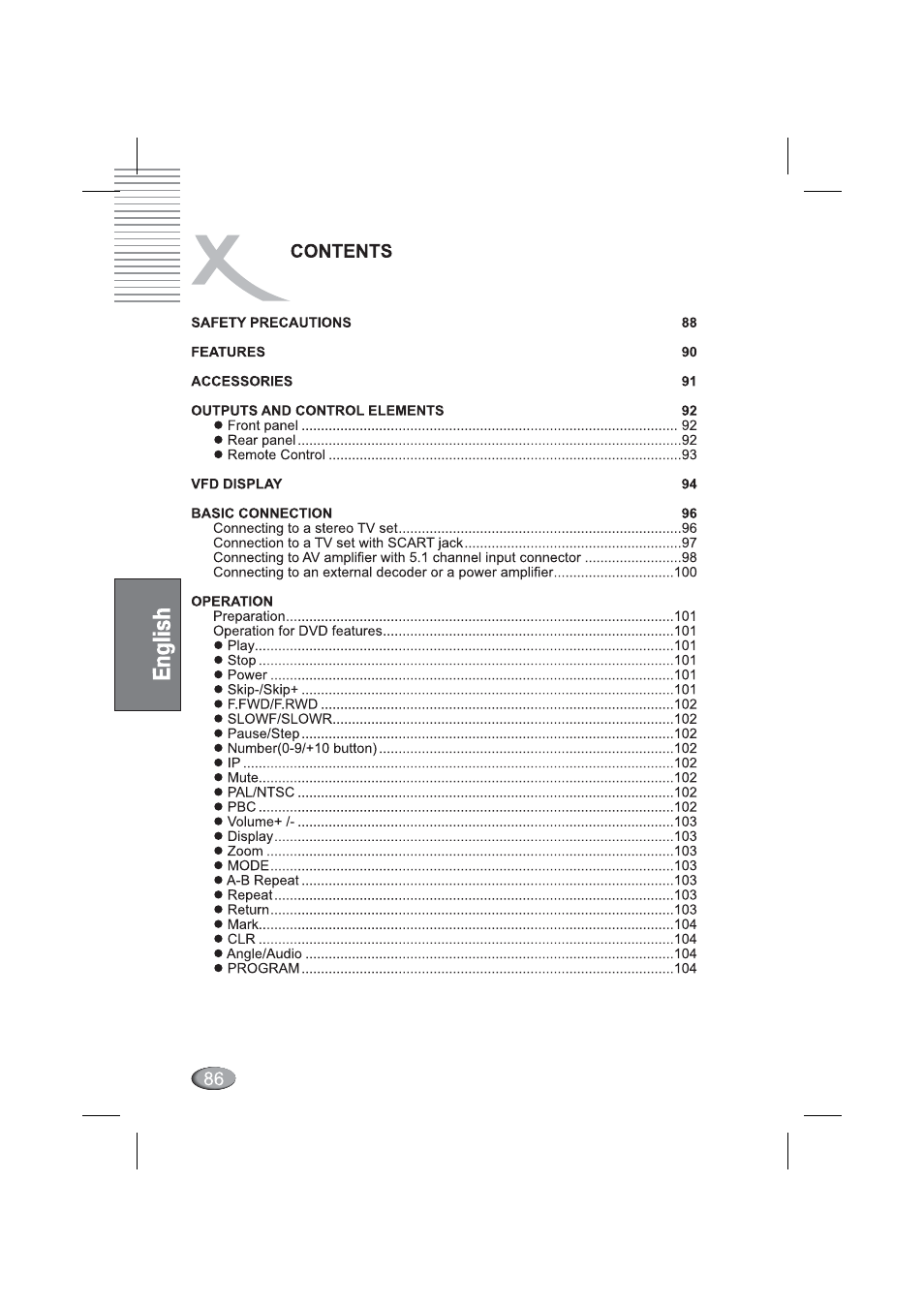 Xoro HSD 4000 User Manual | Page 86 / 164