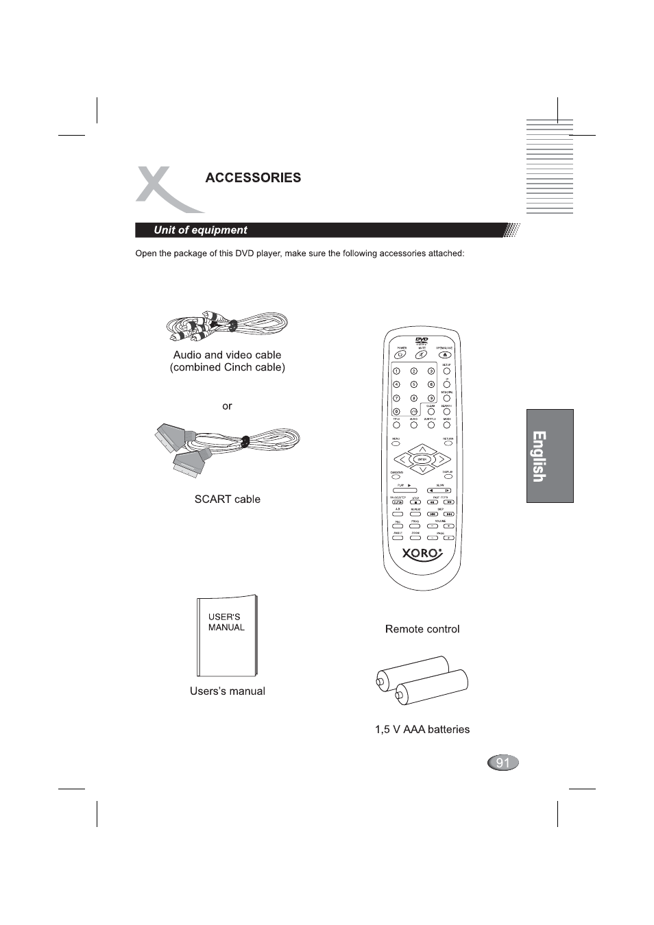 Xoro HSD 4000 User Manual | Page 91 / 164
