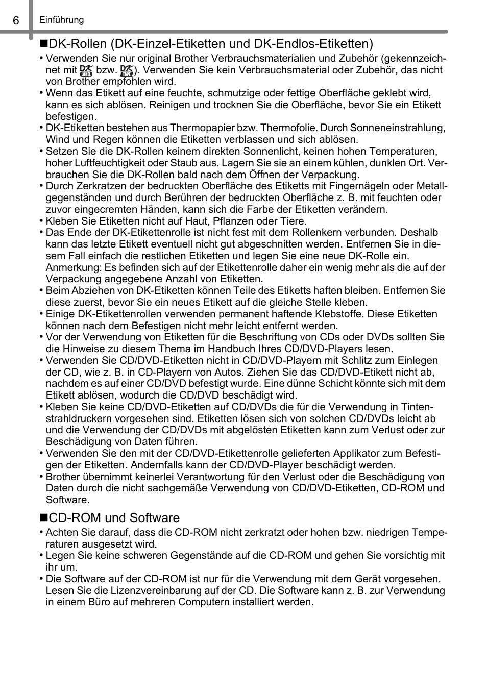 Brother QL-1060N User Manual | Page 38 / 121