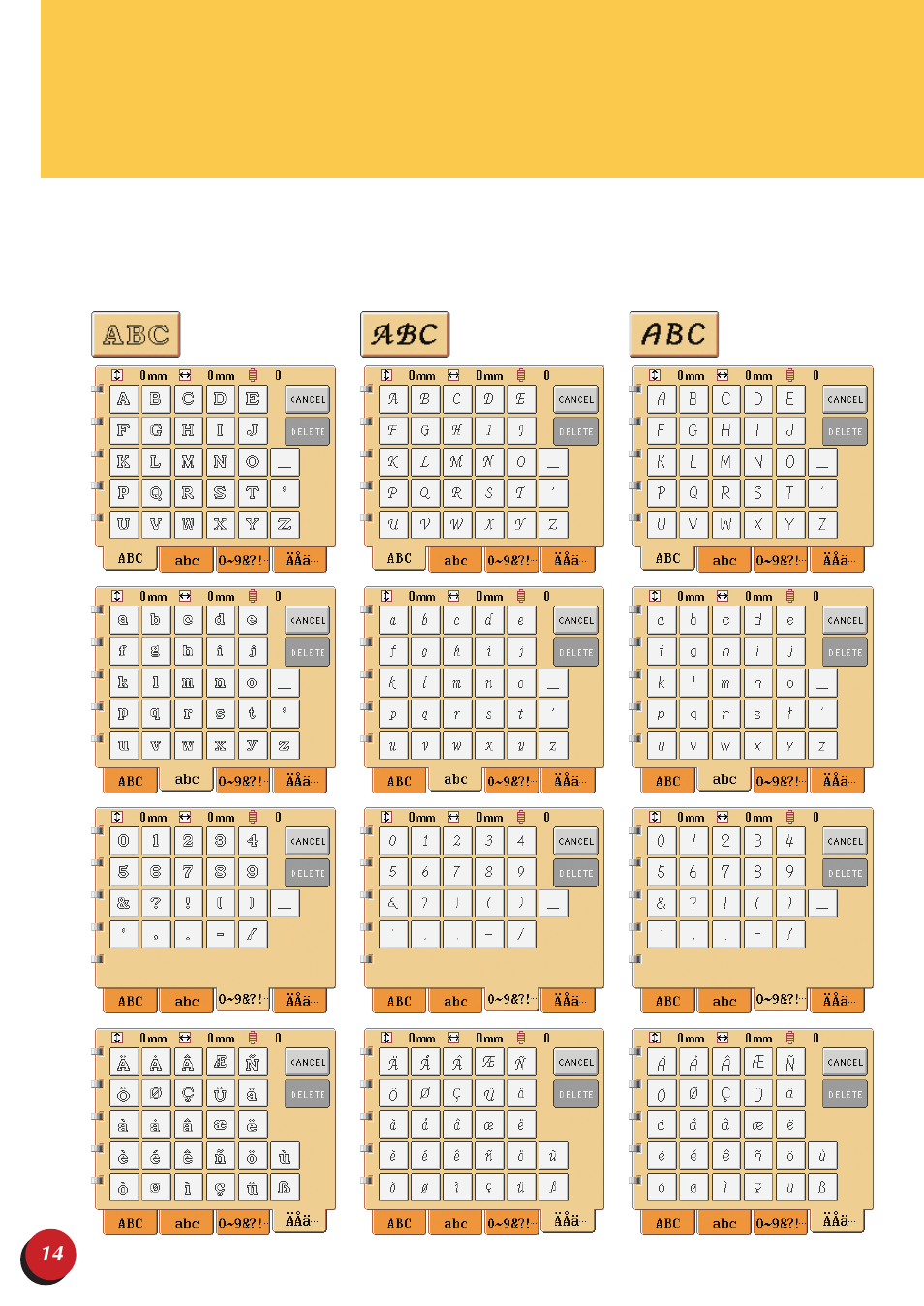 Brother PR-600 600C User Manual | Page 16 / 28