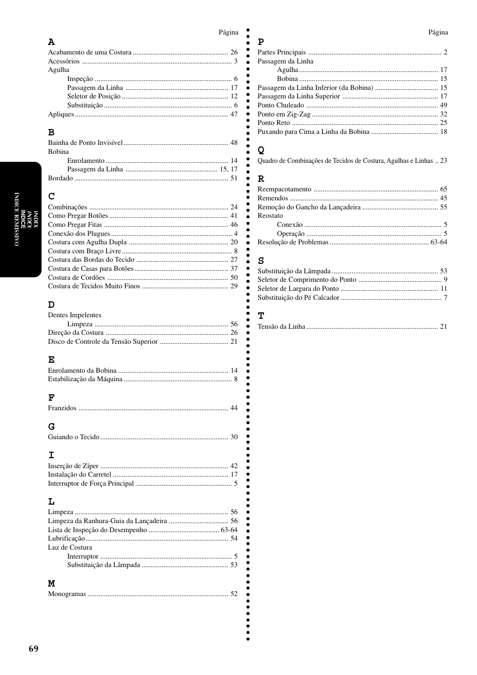 Brother LS-1717 User Manual | Page 79 / 82