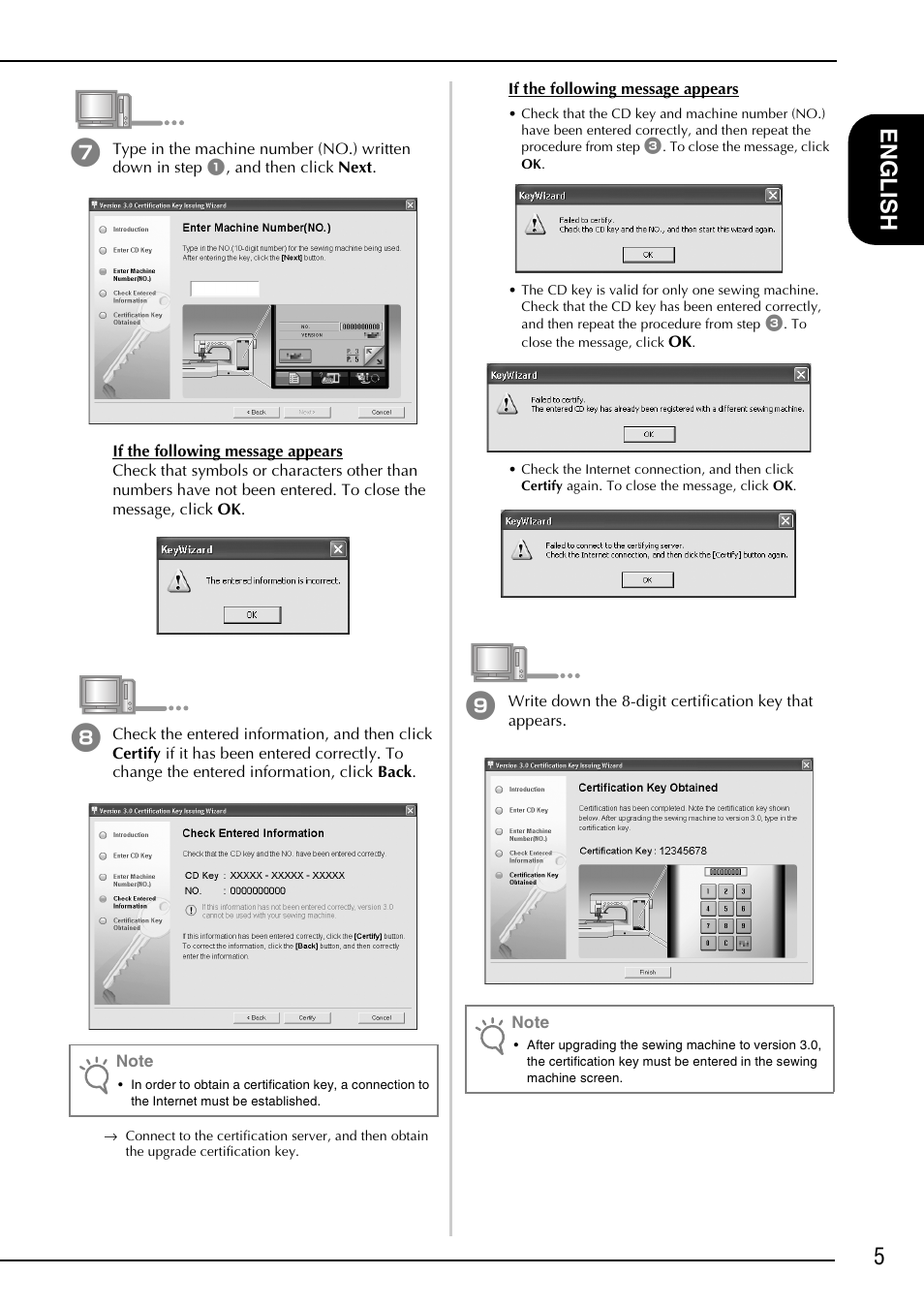 5eng lish | Brother Innov-is 4000D 4000 User Manual | Page 7 / 52