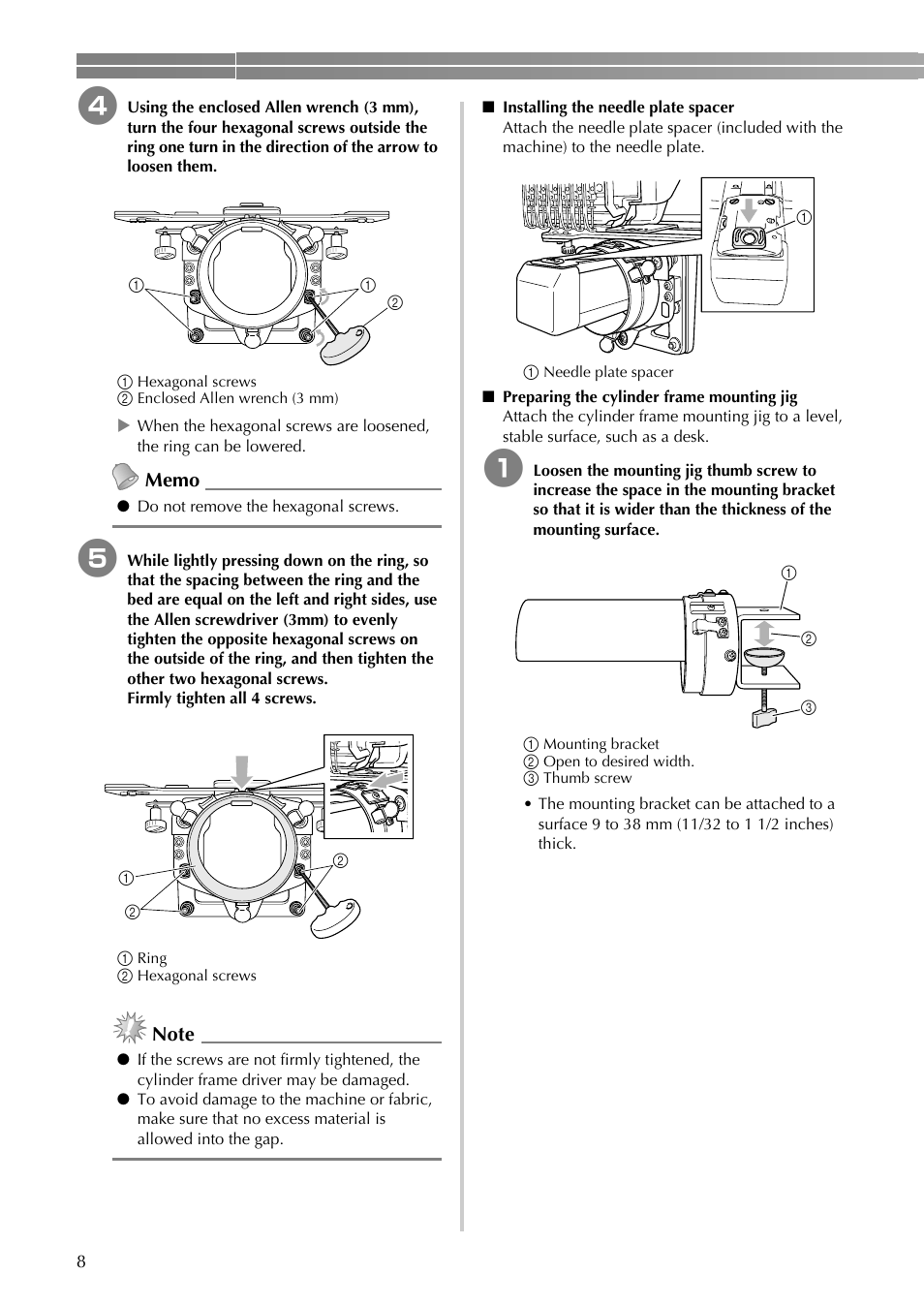 Brother PR-620 620C 600II 600IIC User Manual | Page 10 / 52