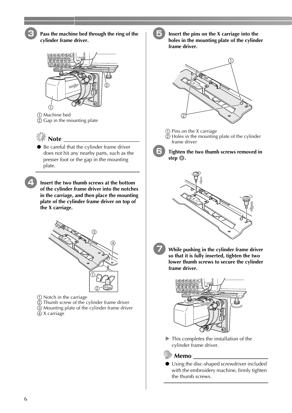 Brother PR-620 620C 600II 600IIC User Manual | Page 8 / 52