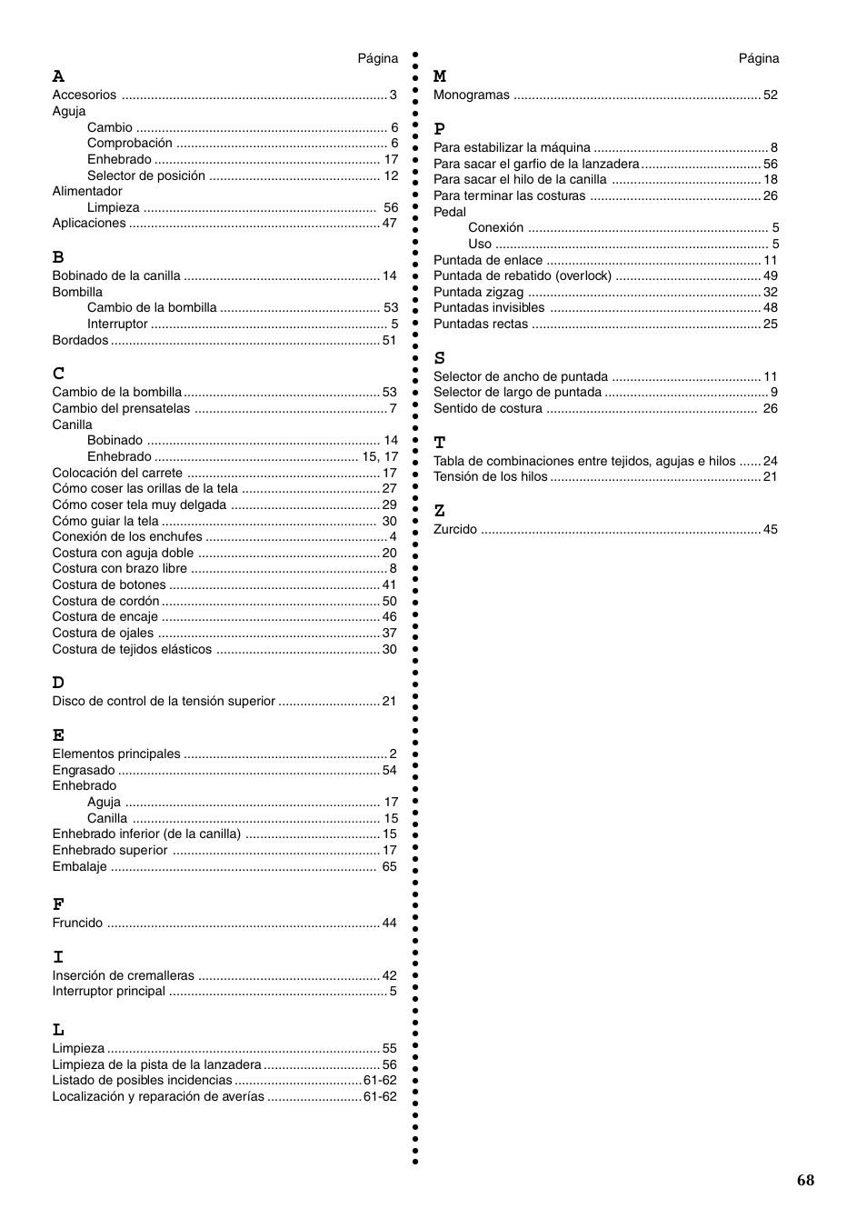 Brother LS-1217 User Manual | Page 78 / 81