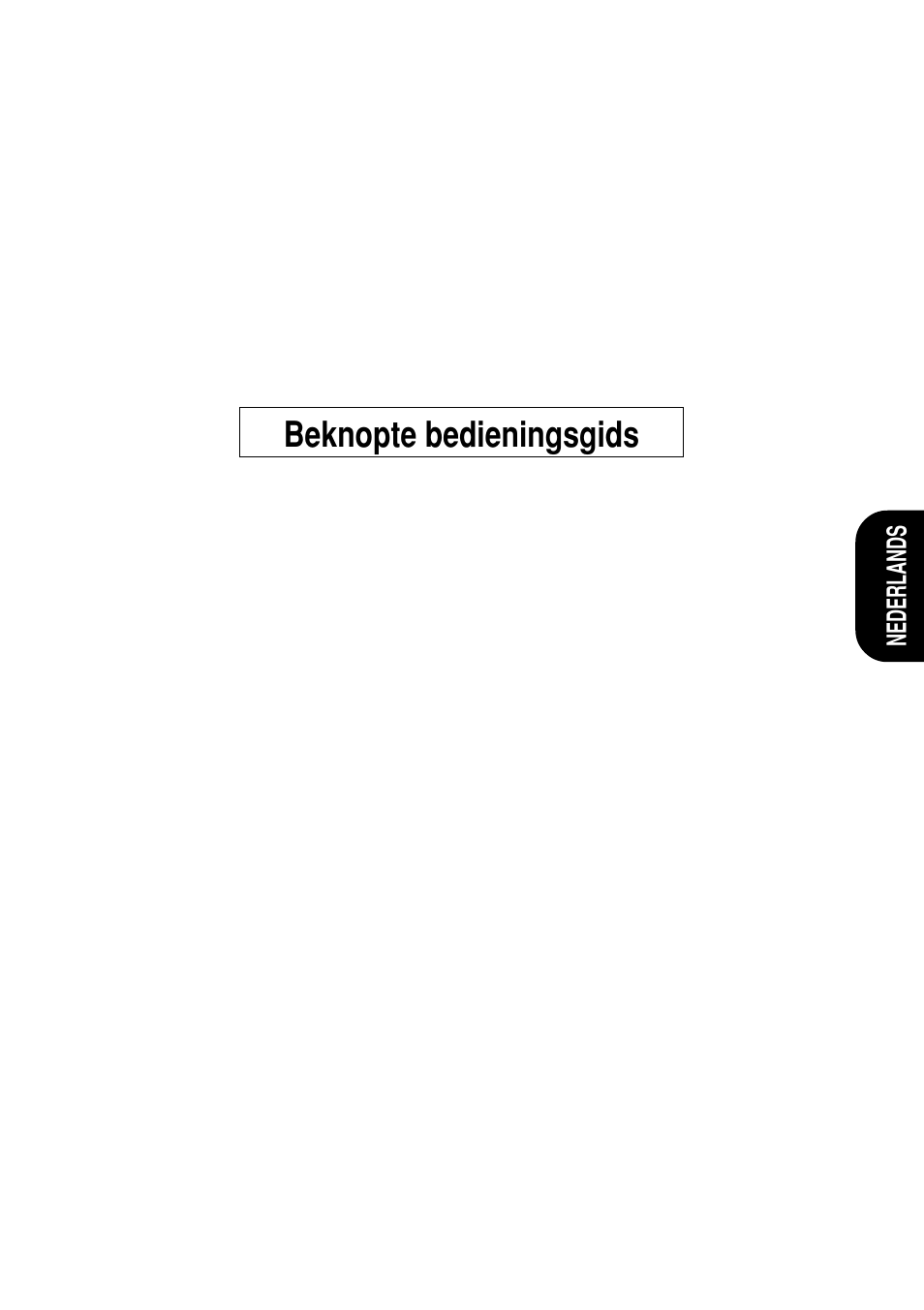 Beknopte bedieningsgids | Brother PT-9200DX User Manual | Page 117 / 232