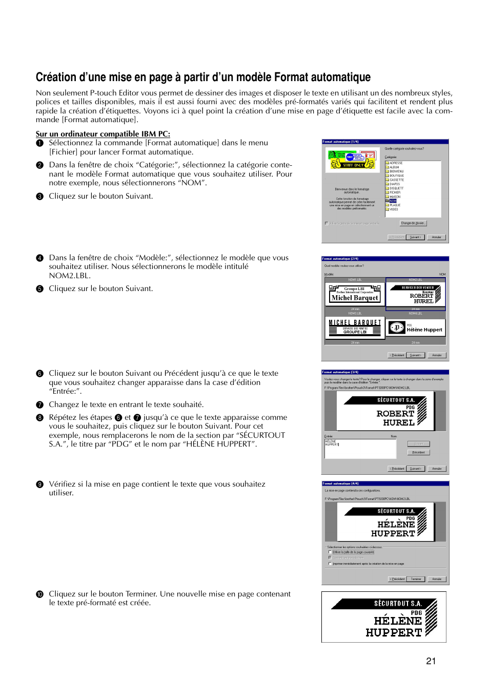 Brother PT-9200DX User Manual | Page 63 / 232