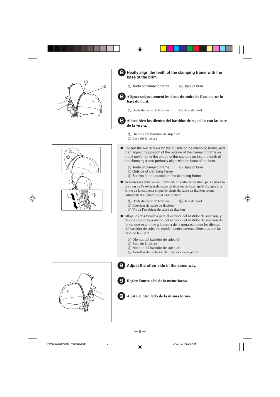 Brother PR-620 620C 600II 600IIC User Manual | Page 11 / 20